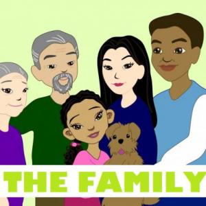 Imagen de portada del videojuego educativo: The Family, de la temática Idiomas
