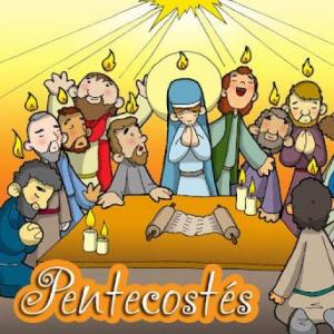 Imagen de portada del videojuego educativo: Juego de La Oca: Pentecostés, de la temática Religión