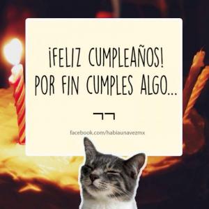 Feliz cumpleaños criaturilla XD