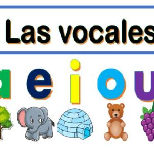 LAS VOCALES