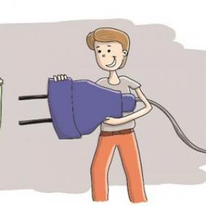 Connectors if, then and because.