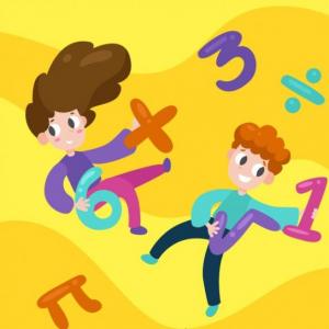 Imagen de portada del videojuego educativo: Cálculos combinados, de la temática Matemáticas
