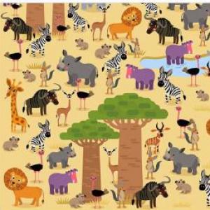 Comparando animales de la selva