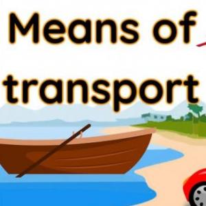 Portada del juego MEANS OF TRANSPORT – Idiomas
