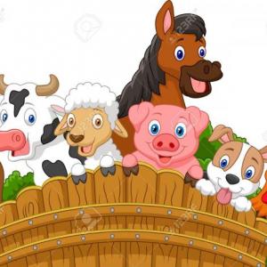 Portada del juego Farm animals (Animales de la granja) – Idiomas