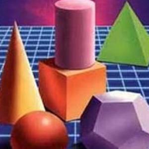 Imagen de portada del videojuego educativo: Repasemos Geometría, de la temática Matemáticas