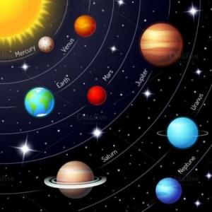 Imagen de portada del videojuego educativo: Aprendiendo del Sistema Solar, de la temática Geografía