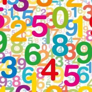 Imagen de portada del videojuego educativo: Memotest de números, de la temática Matemáticas