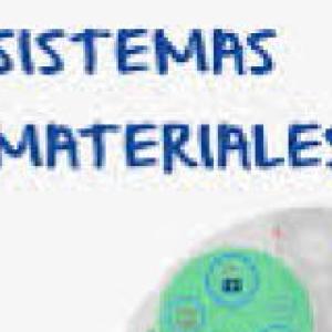 Imagen de portada del videojuego educativo: sistemas materiales , de la temática Química