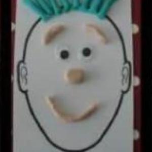 Imagen de portada del videojuego educativo: Memotest de caras divertidas, de la temática Ocio