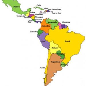 países de latino américa 