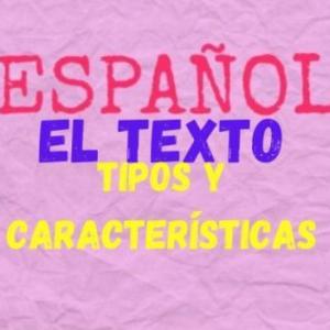 Tipos de textos.