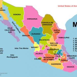 Imagen de portada del videojuego educativo: Memorama de los Estados de la República Mexicana, de la temática Geografía