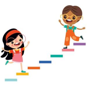 Imagen de portada del videojuego educativo: La escalera del saber, de la temática Matemáticas