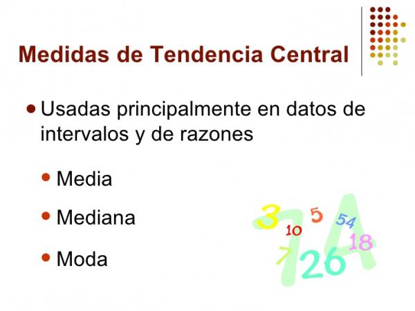 Medidas de Tendencia Central