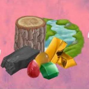 Imagen de portada del videojuego educativo: Los recursos naturales y artificiales, de la temática Tecnología