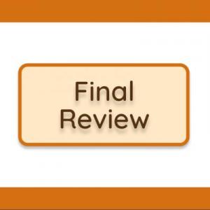 English - Fourt term - Final review