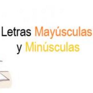Parea las Mayúsculas con las Minúsculas