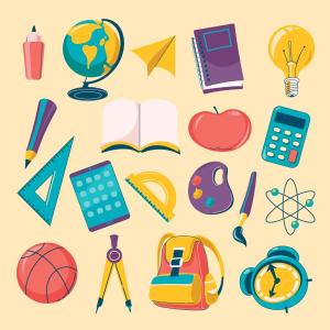 Vocabulary game - material that we use in class