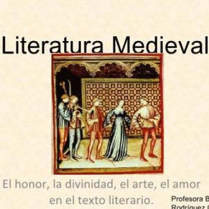 La Literatura Medieval