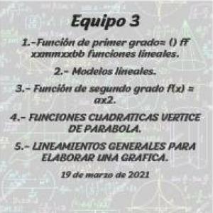 Matemáticas 555 Equipo 3