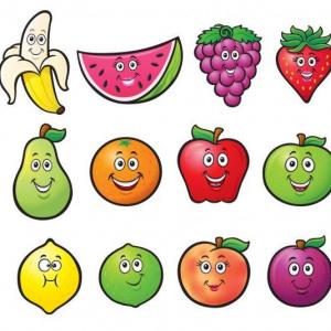 Frutas y colores