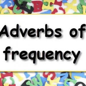 ADVERBS OF FREQUENCY
