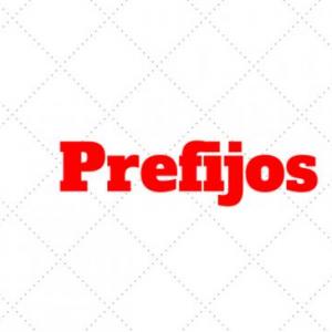 palabras con prefijo
