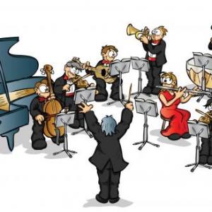 Imagen de portada del videojuego educativo: Instrumentos musicales, de la temática Música