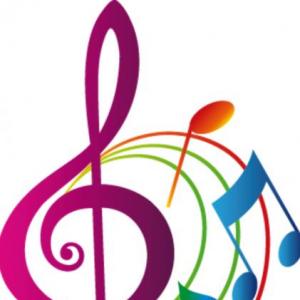 Imagen de portada del videojuego educativo: Notas musicales Clave de Fa, de la temática Música