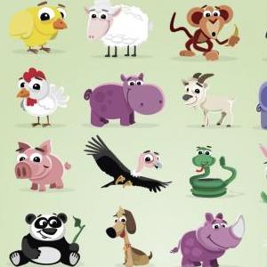 Imagen de portada del videojuego educativo: MEMOTEX ANIMALES, de la temática Medio ambiente