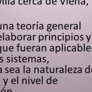 Teoría de sistemas de Ludwig von Bertalanffy