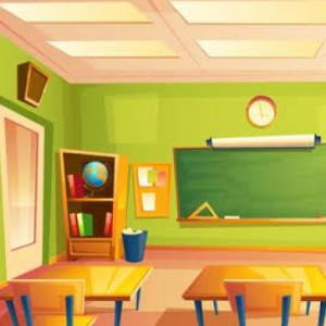 Imagen de portada del videojuego educativo: Regreso a clases , de la temática Sociales