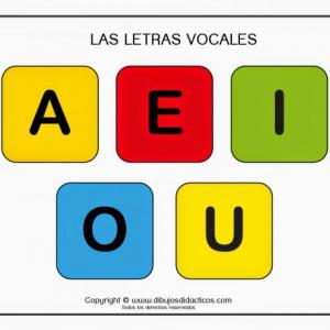 encuentra las vocales