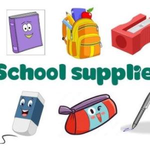 school supplies