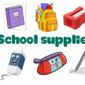 school supplies