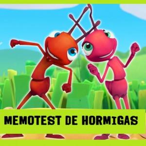 Imagen de portada del videojuego educativo: ¡MEMOTEST DE HORMIGAS!, de la temática Medio ambiente