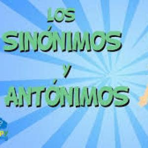 sinónimo y antónimo