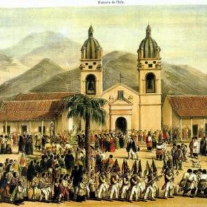 Imagen de portada del videojuego educativo: La Iglesia en la Época Colonial, de la temática Religión