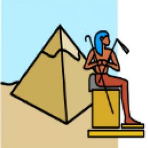 Imagen de portada del videojuego educativo: EGIPTO, de la temática Historia