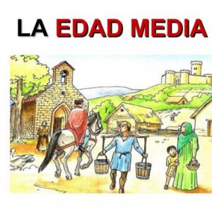 Imagen de portada del videojuego educativo: ETAPAS DE LA EDAD MEDIA, de la temática Historia