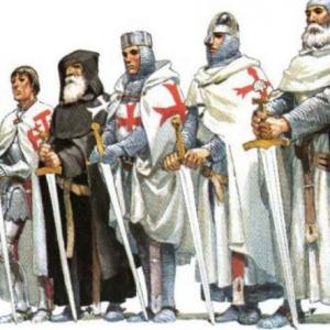 Imagen de portada del videojuego educativo: Ahorcado Templarios, de la temática Historia