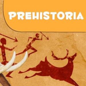 Imagen de portada del videojuego educativo: ETAPAS DE LA PREHISTORIA , de la temática Historia