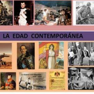 Imagen de portada del videojuego educativo: ETAPAS DE LA EDAD CONTEMPORANEA, de la temática Historia
