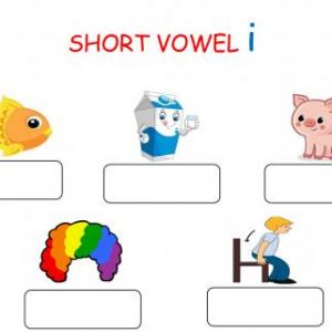 short vowel i