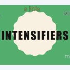 intensifiers