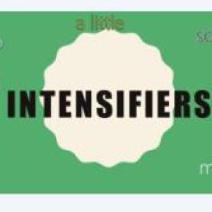 intensifiers