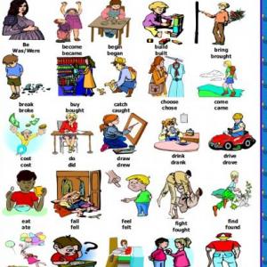 irregular verbs
