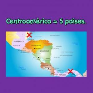 Imagen de portada del videojuego educativo: Mapas y países de Centroamérica, de la temática Geografía
