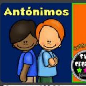 Los antónimos